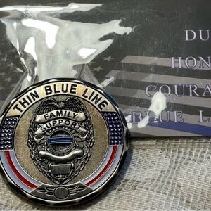 Police Family Support Coin